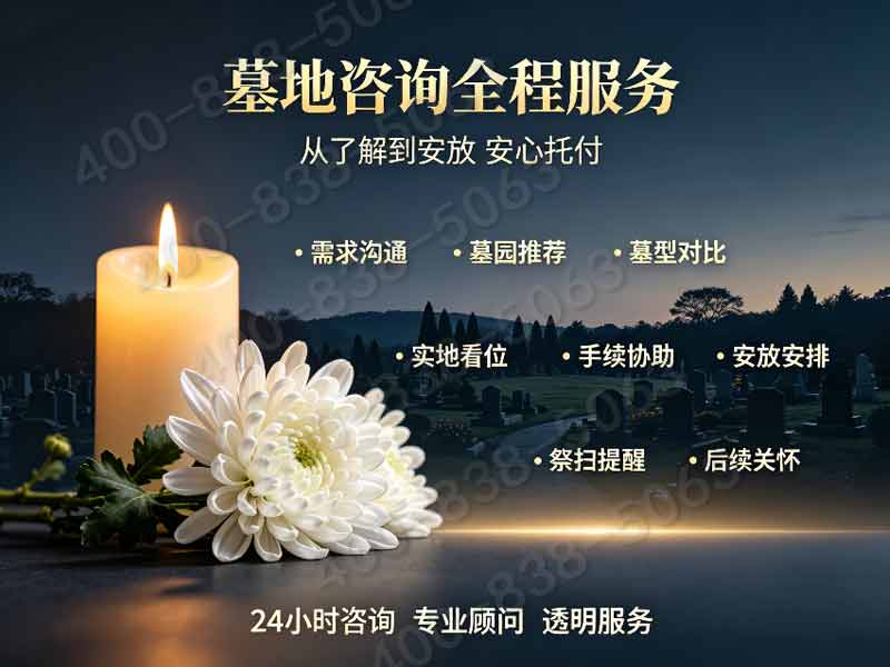 灵山宝塔陵园：中式庭院，假山绿植雅致安息之选